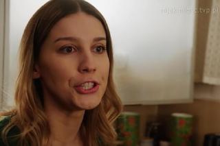 M jak miłość. Justyna (Magdalena Wieczorek), siostra Kasi