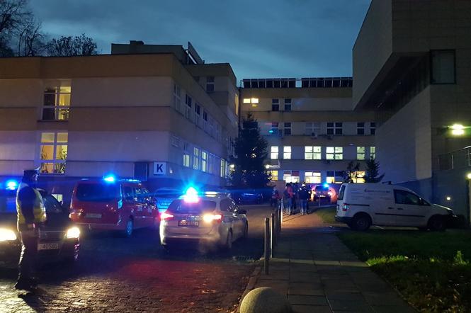 Pożar w szpitalu na szczecińskich Pomorzanach 