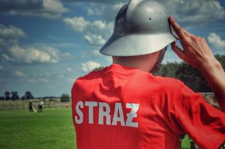 Wybuch w remizie strażackiej. To dlatego eksplodował szklany zbiornik