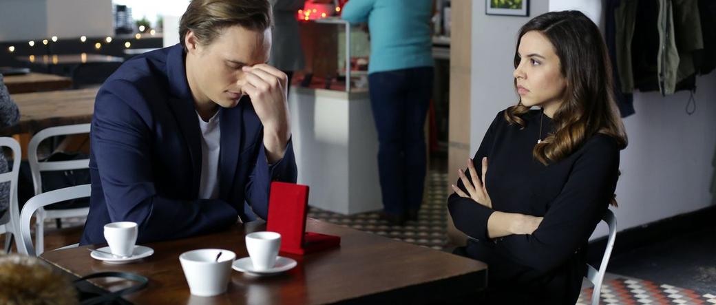M jak miłość odcinek 1301, Olek (Maurycy Popiel), Aneta (Ilona lewandowska)