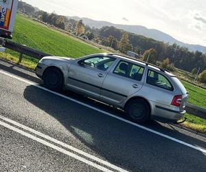 Zderzenie sześciu pojazdów na S1 w Wieprzu (pow. żywiecki). Jedna osoba poszkodowana