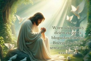 Kartki na Boże Ciało