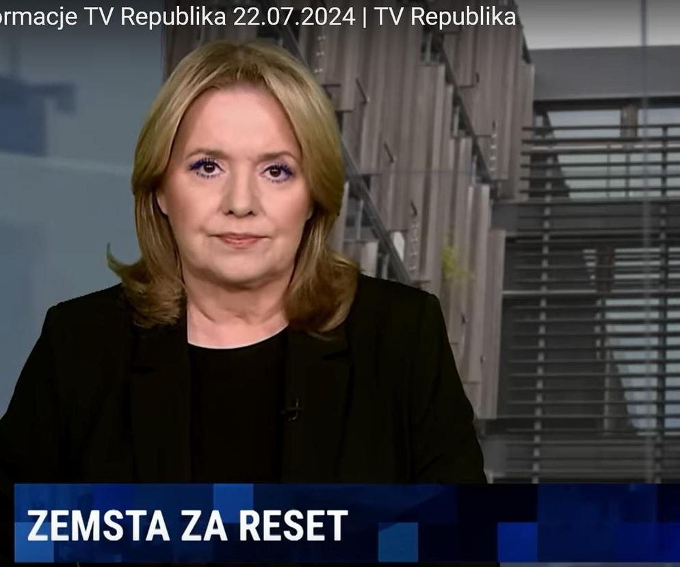 Holecka znów w Telewizji Republika