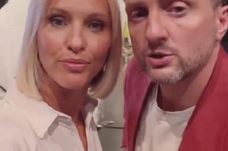 M jak miłość sesja. Iwona Rejzner (Dorota), Arkadiusz Smoleński (Bartek)