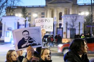 Protest pod ambasadą Rosji w Warszawie