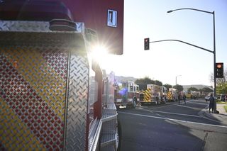 Samolot uderzył w budynek niedaleko Los Angeles