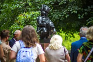 Faun wrócił do parku Skaryszewskiego