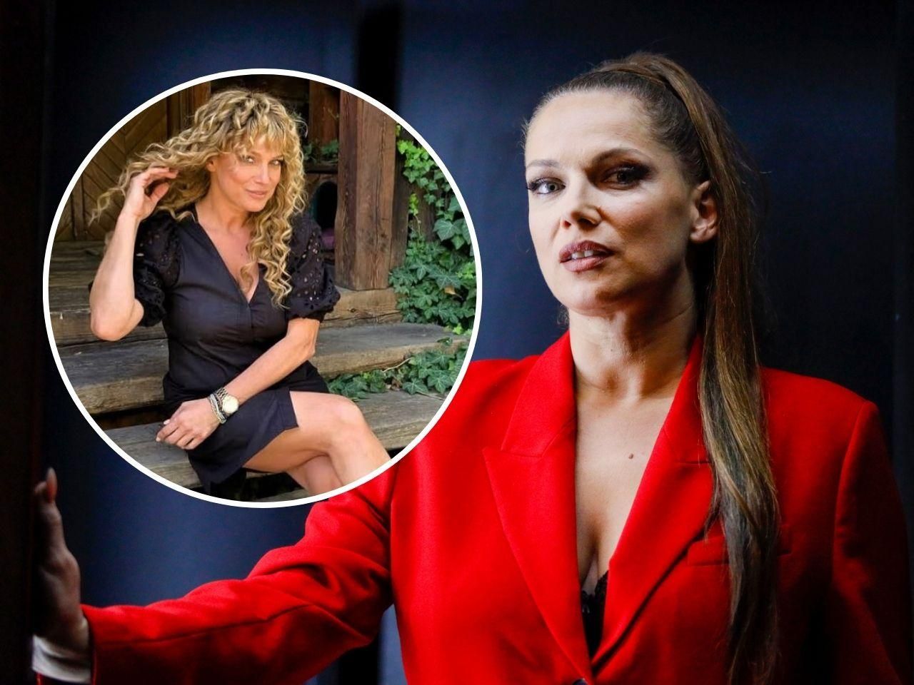 Joanna Liszowska znika w oczach! Aktorka kusi zgrabnymi nogami w uroczej małej czarnej