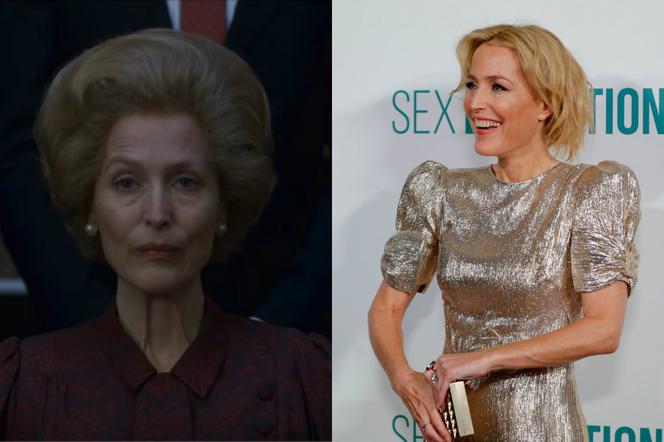 Gillian Anderson w The Crown 