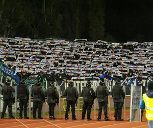 Elana Toruń - Zawisza Bydgoszcz 1:1, zdjęcia kibiców, opraw i piłkarzy ze Stadionu Miejskiego im. Grzegorza Duneckiego