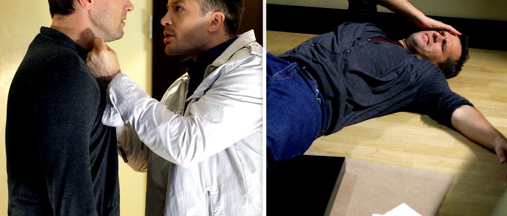 ''M jak miłość'' 1039 Tomek (Andrzej Młynarczyk) Michał (Paweł Okraska)