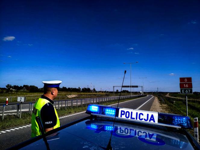 Policja prowadzi wzmożone kontrole na podlaskich drogach