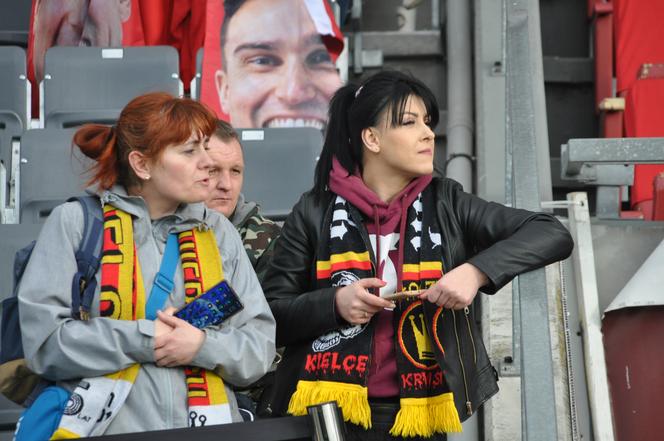 Korona Kielce - Jagiellonia Białystok. Zółto-czerwone derby w obiektywie