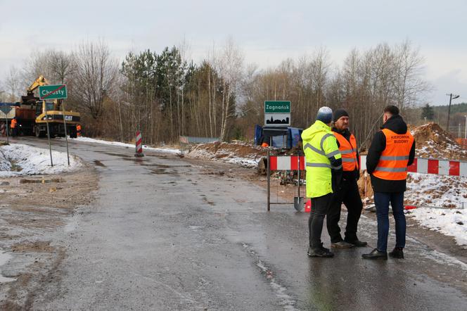 Rozpoczął się remont drogi powiatowej w Chrustach