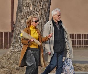 Barbara Bursztynowicz na spacerze