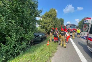 Wypadek na DK 86 w Będzinie. Trasa całkowicie zablokowana