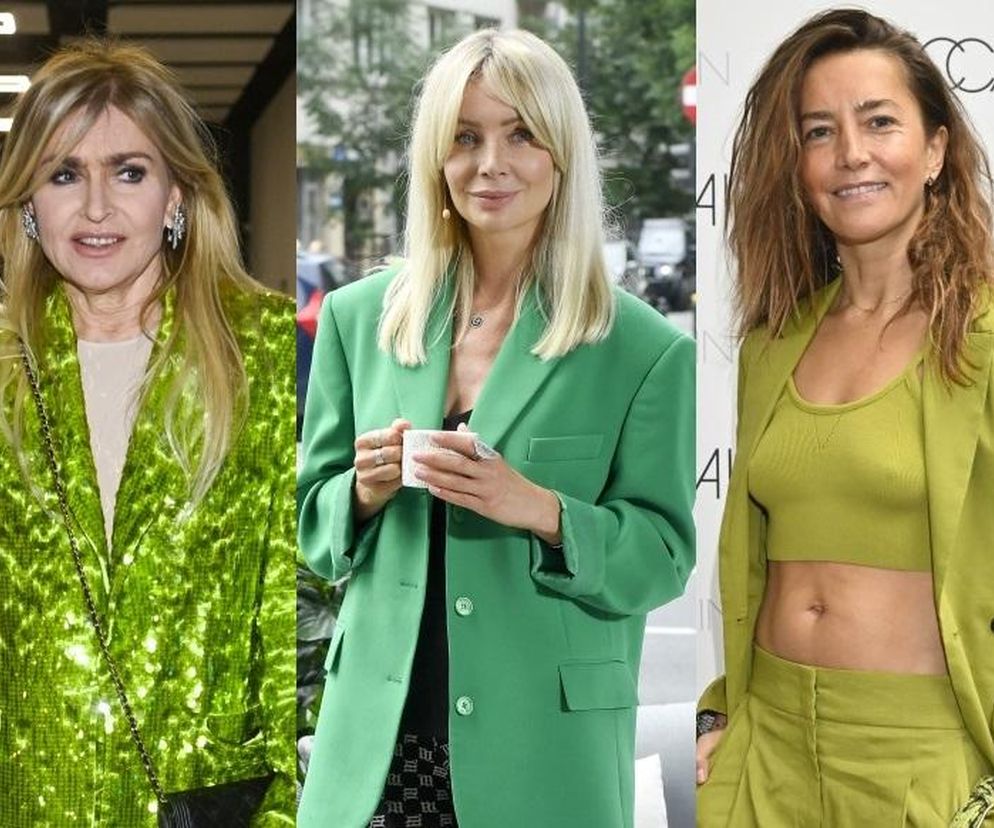 Gwiazdy noszą się na zielono