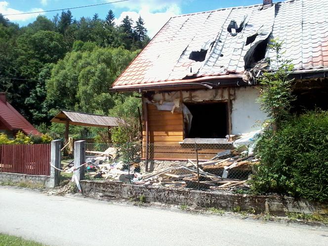 Tragiczny pożar w Rajczy