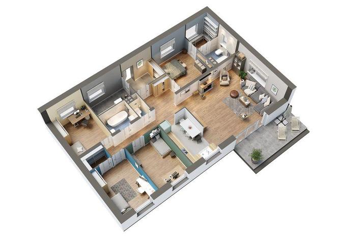 Dom z master bedroom