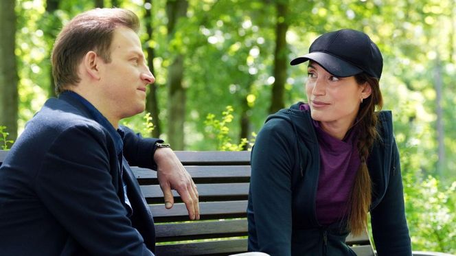 Barwy szczęścia odc. 3248. Łukasz (Michał Rolnicki), Celina (Orina Krajewska)