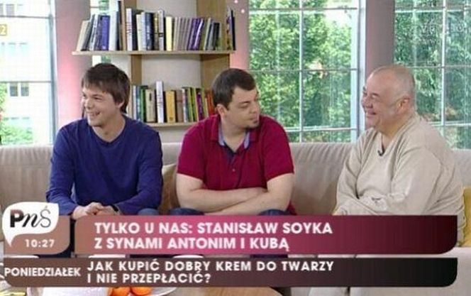 Stanisław Sojka z synami