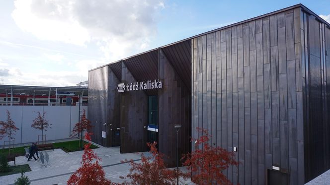 Łódź Kaliska - dworzec po remoncie