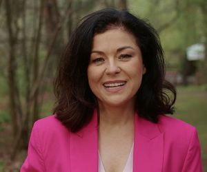 	M jak miłość kulisy serialu. Kinga (Katarzyna Cichopek) na planie