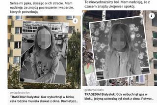 Białystok: Rodzina musiała skakać z okna. Szokujące informacje