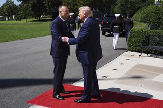 Tak Trump witał prezydentów