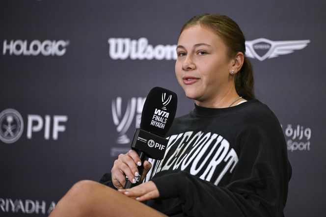 Tenisistki na konferencji WTA Finals