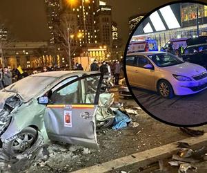 Karambol na Marszałkowskiej! 6 osób rannych