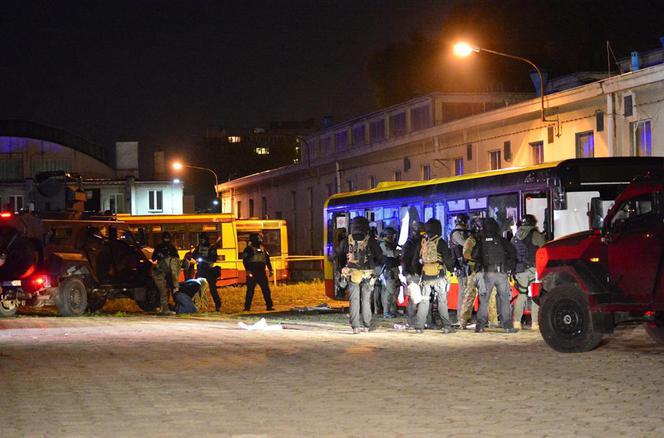 Nocne szkolenie antyterrorystyczne