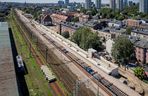 Przebudowa węzła kolejowego w Katowicach - sierpień 2025