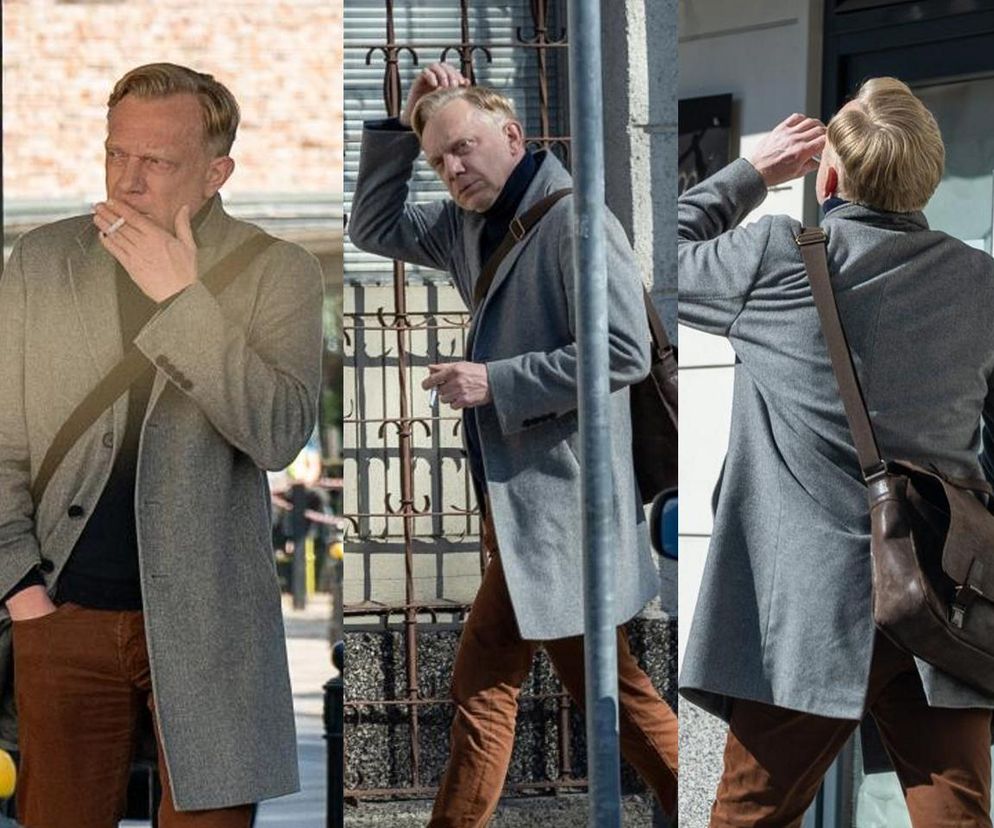 Arkadiusz Janiczek wychyla małpkę w samo południe