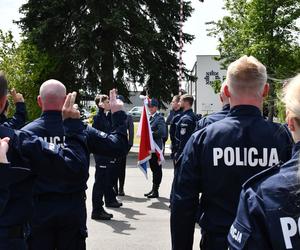 Nowi funkcjonariusze podkarpackiej policji. Złożyli honorową przysięgę