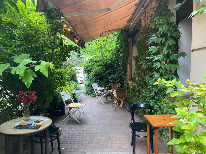 Cafe Verte - jeden z laureatów konkursu na najpiękniejszy ogródek na Piotrkowskiej