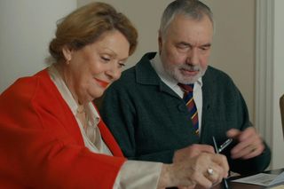 Barwy szczęścia, odcinek 3169: Józefina (Elżbieta Jarosik), Andrzej (Leon Charewicz)