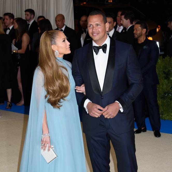 Jennifer Lopez i Alex Rodriguez na MET Gala 2017