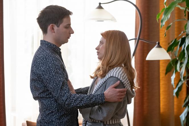 Na Wspólnej odc. 2913. Tomek (Krzysztof Chodorowski), Anastazja (Karolina Bacia)