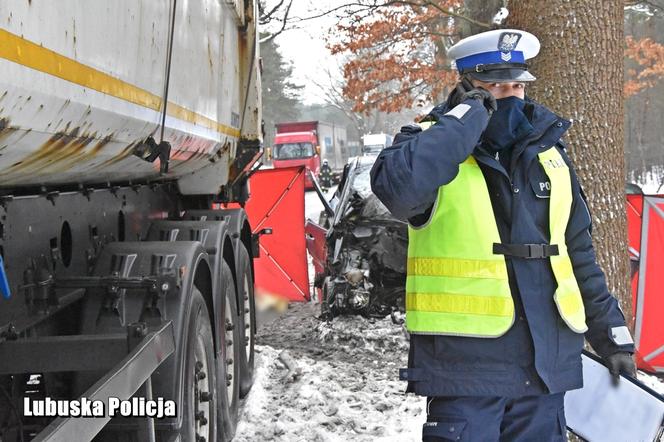 Śmiertelny wypadek na drodze Gorzów - Strzelce. 