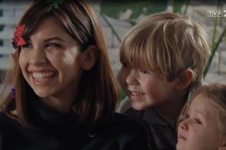 M jak miłość, odc. 1510: Aneta (Ilona Janyst), Szymek (Staś Szczypiński), Maja (Laura Jankowska)