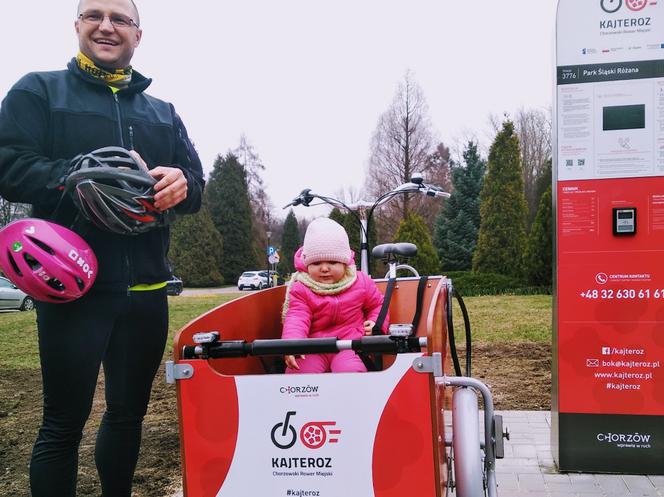 460 rowerów w 46 stacjach. Chorzowski system "Kaj Teroz" rozpoczyna pierwszy pełnowymiarowy sezon [ZDJĘCIA, AUDIO]