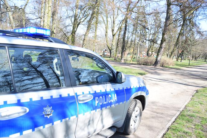 Radiowóz policji z Elbląga