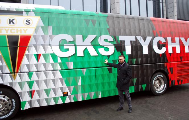 GKS Tychy ma własny, luksusowy autobus [ZDJĘCIA]