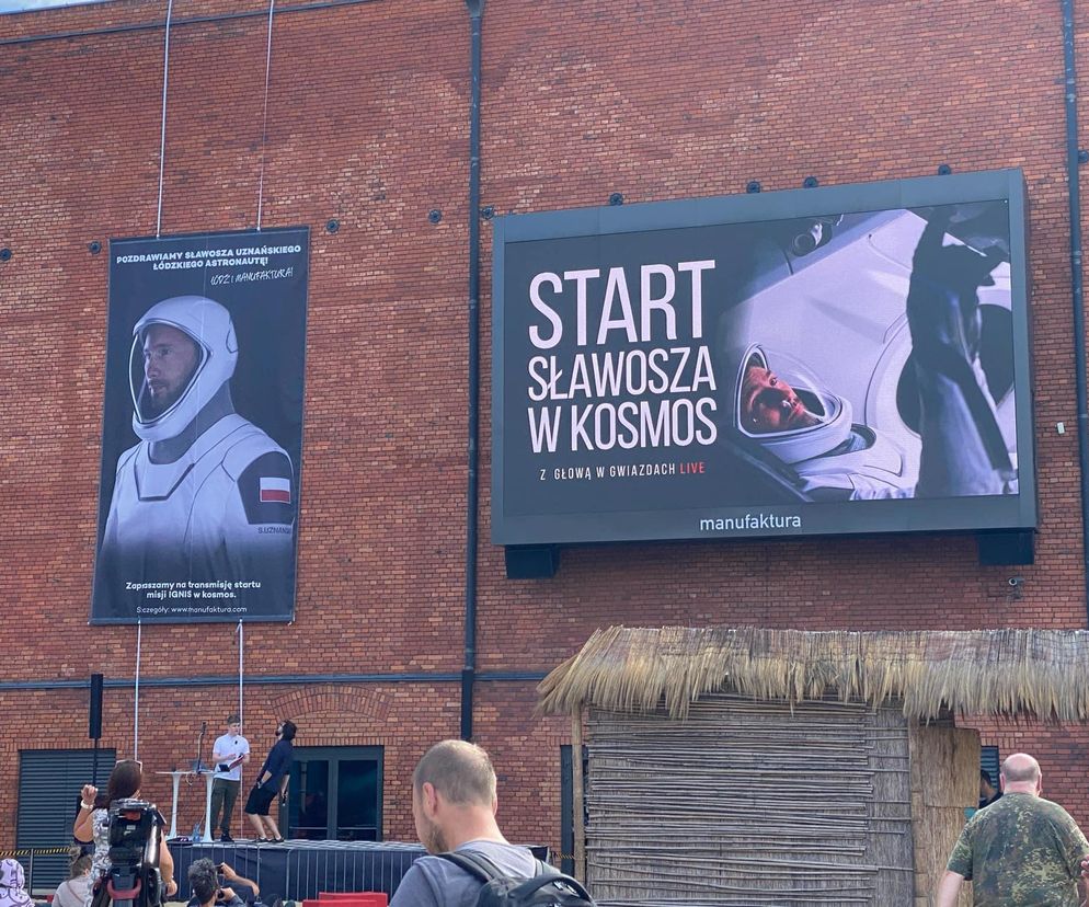 Drugi Polak w kosmosie. Tłumy na Astropikniku w Łodzi kibicowały Sławoszowi Uznańskiemu-Wiśniewskiemu