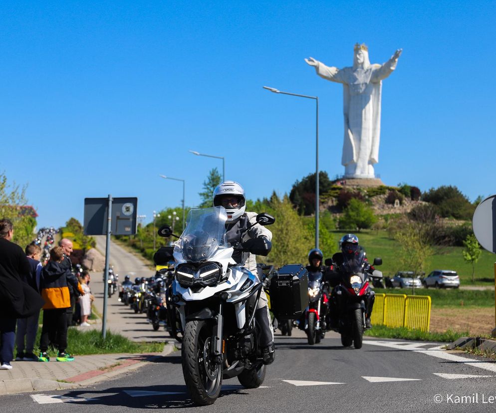 Motocykliści przejechali ze Świebodzina do Rokitna
