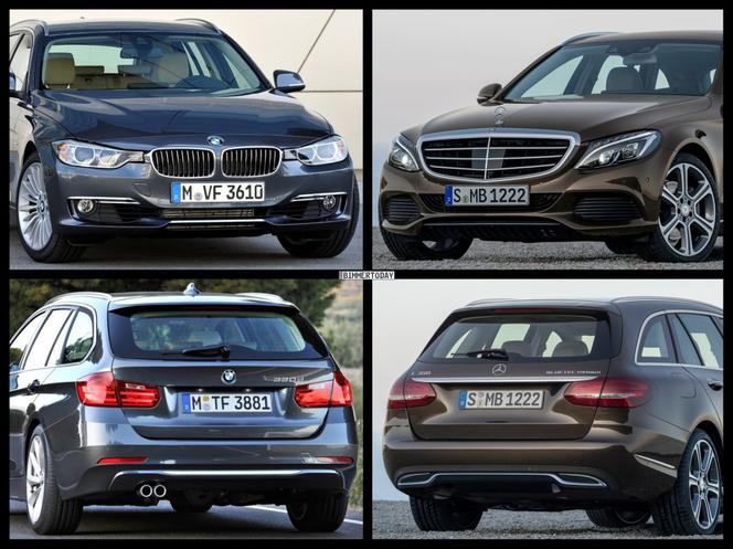 Mercedes Klasy C kontra BMW Serii 3 Touring