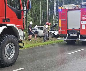 Wypadek na ulicy Batalionów Chłopskich w Starachowicach