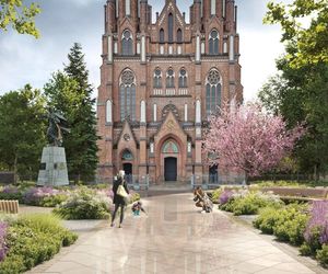 Koncepcja przebudowy ulic na Starej Pradze autorstwa pracowni RS Architektura Krajobrazu