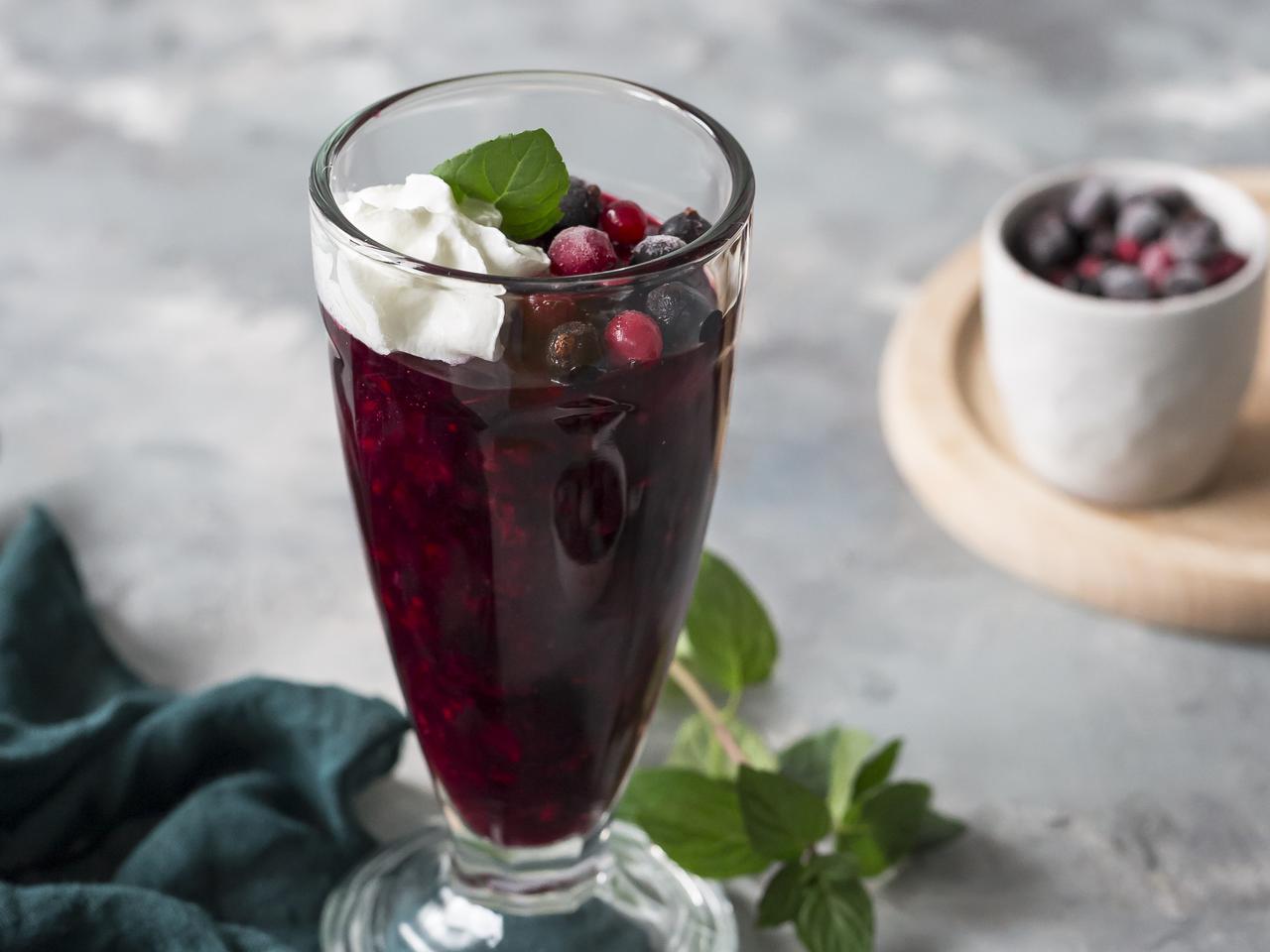 Kisiel z owocami z programu Zakupy pod Kontrolą